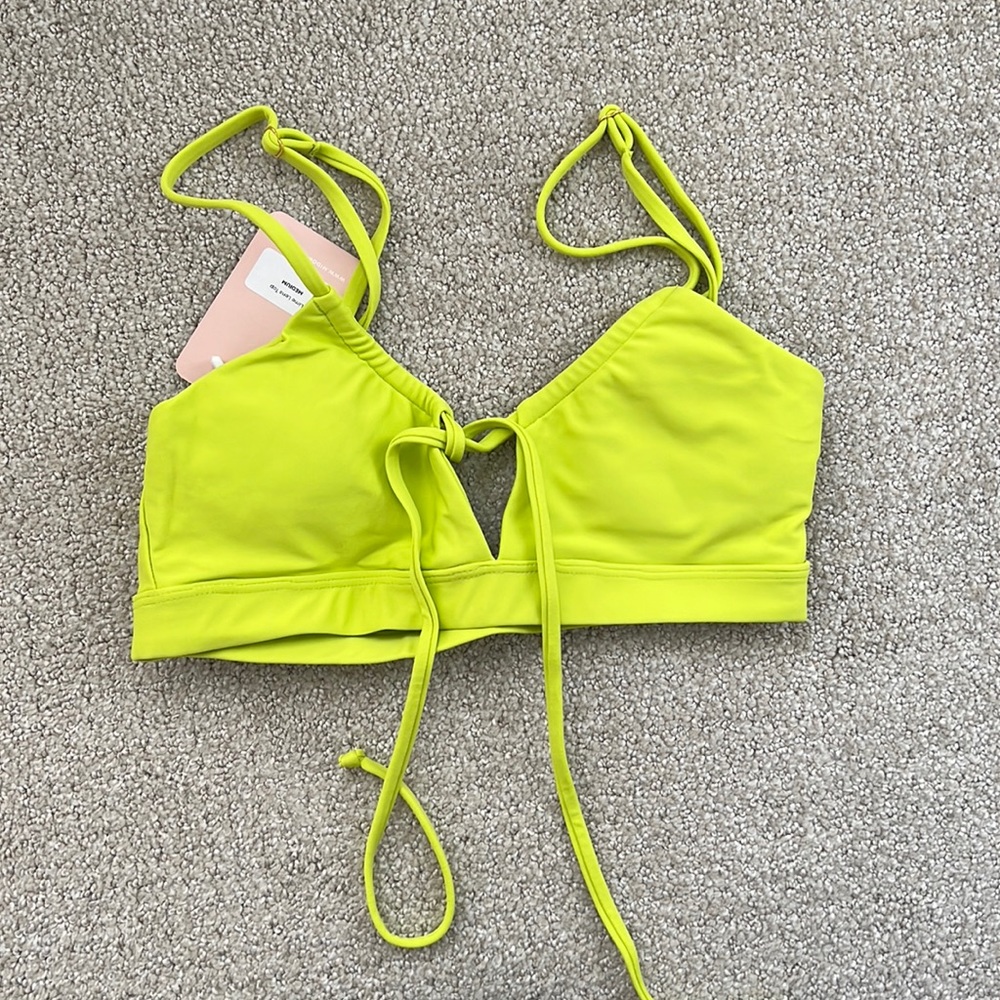 Midori Bikini Lena Top- Lime